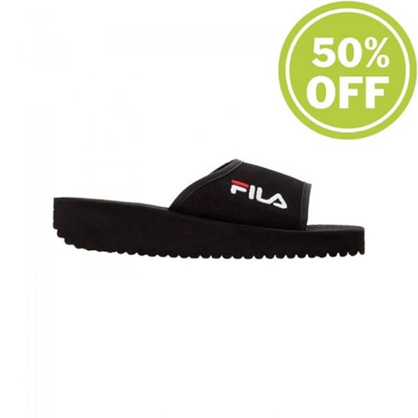 Fila Tomaia Retro Women's Sandals - Black,NZ 947-5392